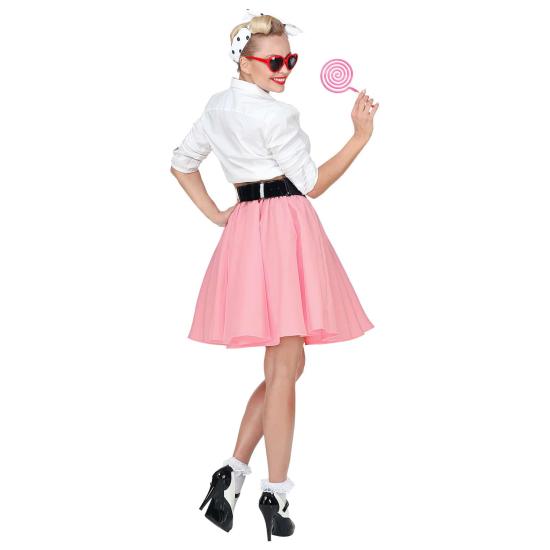 Falda en Raso Grease o Años 50 Falda en Raso Grease o Años 50