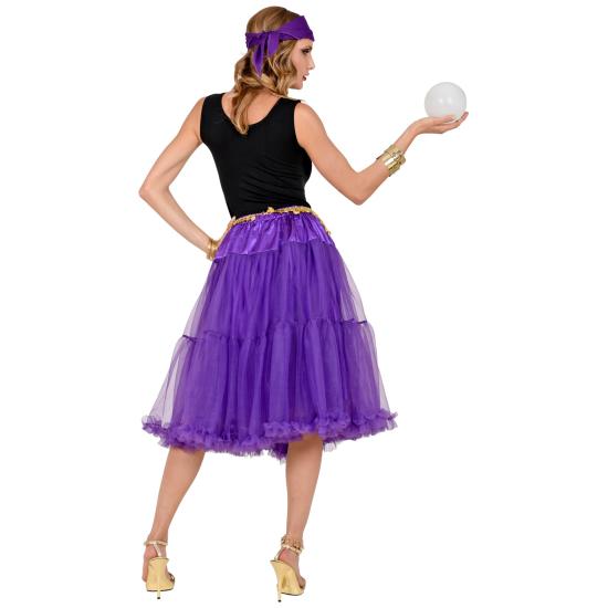 Falda Enagua Tul 65 cms en color Morado Falda Enagua Tul 65 cms en color Morado