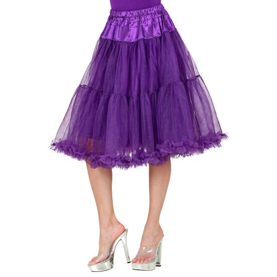Falda Enagua Tul 65 cms en color Morado Falda Enagua Tul 65 cms en color Morado