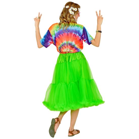 Falda Enagua Tul 65 cms en color Verde Falda Enagua Tul 65 cms en color Verde