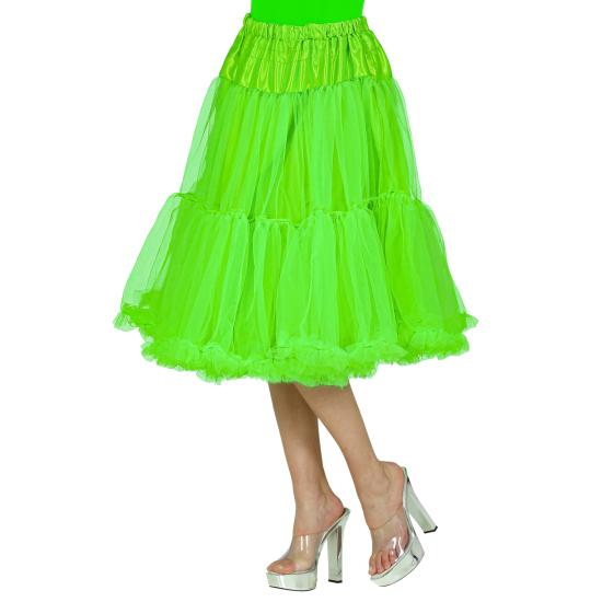 Falda Enagua Tul 65 cms en color Verde Falda Enagua Tul 65 cms en color Verde