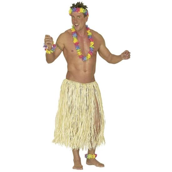 Falda Hawaiana de Paja Lujo 78 cms adultos Falda Hawaiana de Paja Lujo 78 cms adultos