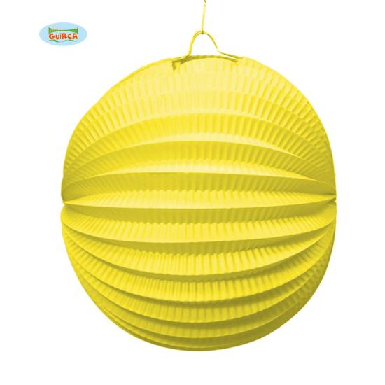 Farol Esfera Amarillol 20 cms Farol Esfera Amarillol 20 cms