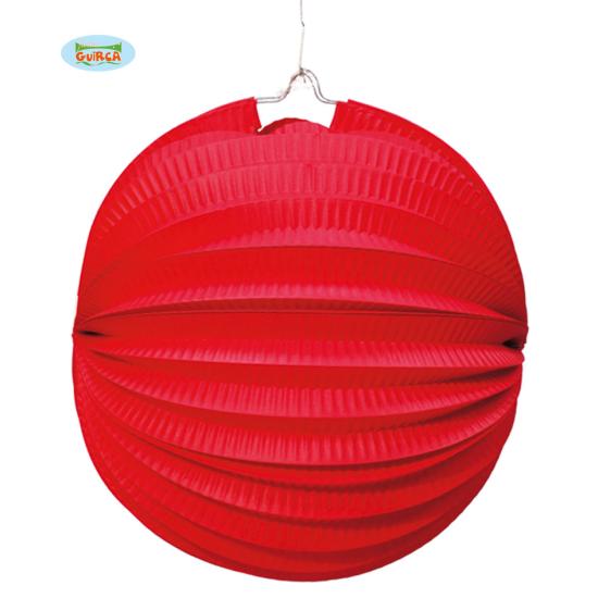 Farol esférico Rojo 20 cms Farol esférico Rojo 20 cms