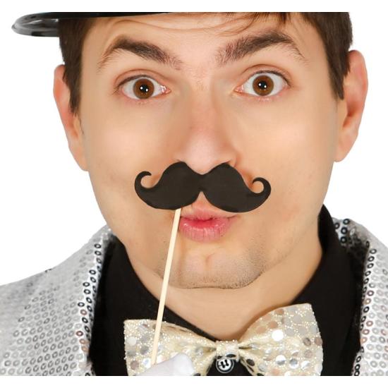 PhotoCall bolsa 6 bigotes 12cm con palo PhotoCall bolsa 6 bigotes 12cm con palo