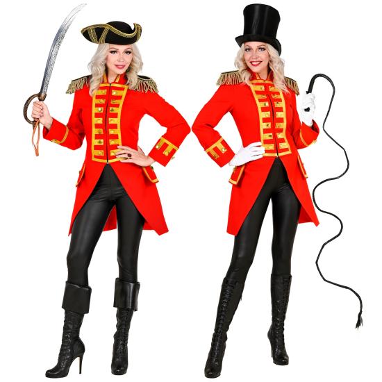 Frac Desfile Lujo Rojo adulta Frac Desfile Lujo Rojo adulta