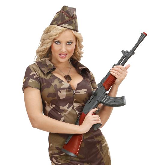 Fusil Ruso para disfraces Ak de  75 cm Fusil Ruso para disfraces Ak de  75 cm
