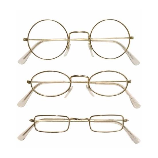 Gafas con Cristales para disfraz 3 st Gafas con Cristales para disfraz 3 st