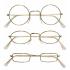 Gafas con Cristales para disfraz 3 st
