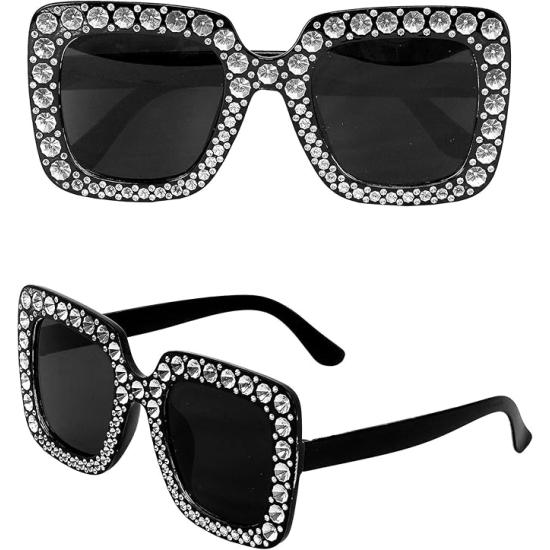 Gafas de Fiesta con Brillantes y Cristales Tintados Gafas de Fiesta con Brillantes y Cristales Tintados