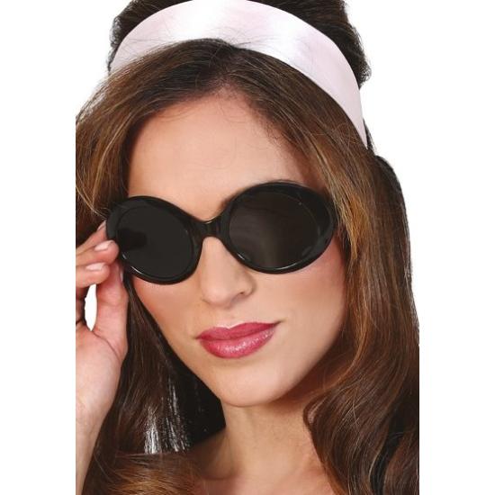 Gafas de los Años 60 Negras para disfraces Gafas de los Años 60 Negras para disfraces