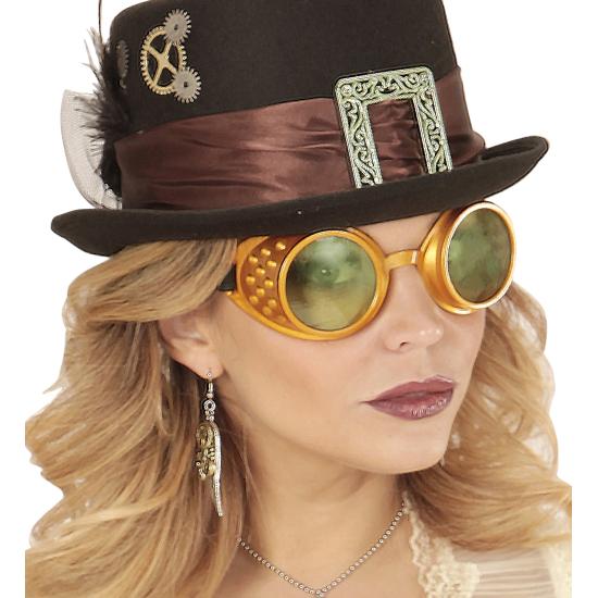 Gafas Steampunk doradas Gafas Steampunk doradas