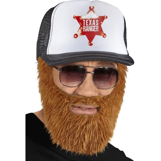 Gorra de Chuck Norris con Barba  adulto Gorra de Chuck Norris con Barba  adulto