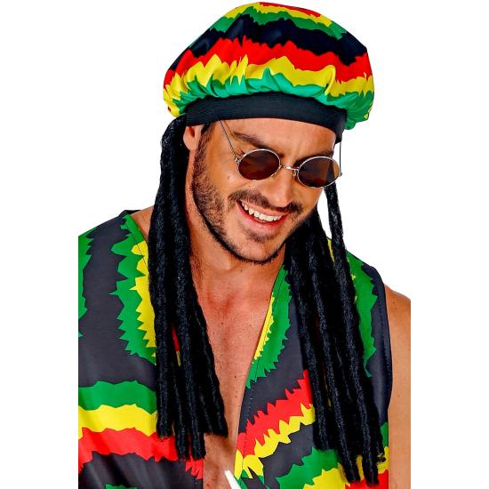 Gorro de Jamaicano con rastas Gorro de Jamaicano con rastas