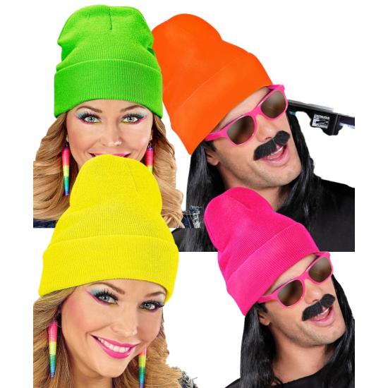 Gorro de Lana Colores Neón Gorro de Lana Colores Neón