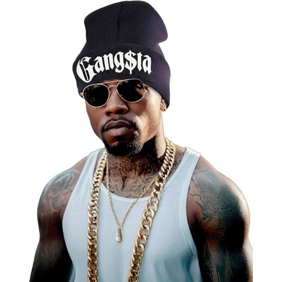 Gorro “Gangsta” Adulto Unisex – Accesorio de Disfraz Rap / Hip Hop Gorro “Gangsta” Adulto Unisex – Accesorio de Disfraz Rap / Hip Hop