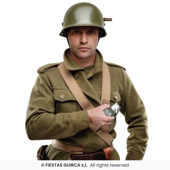 Granada con Luz y Sonido 10 cm – Accesorio Militar Realista para Disfraces de Soldado y Temáticas Bélicas Granada con Luz y Sonido 10 cm – Accesorio Militar Realista para Disfraces de Soldado y Temáticas Bélicas