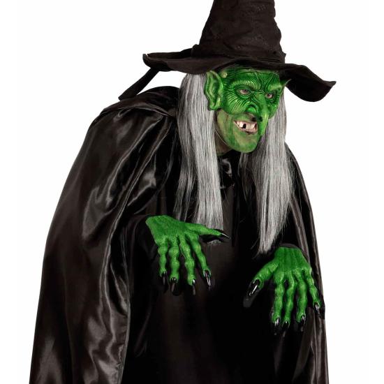 Guantes 3D Verdes para disfraces de terror Guantes 3D Verdes para disfraces de terror