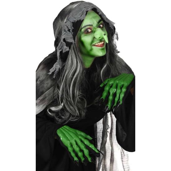 Guantes 3D Verdes para disfraces de terror Guantes 3D Verdes para disfraces de terror