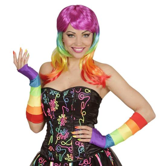 Guantes Sin Dedos Arcoiris Guantes Sin Dedos Arcoiris