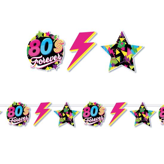 Guirnalda Disco años 80 300 cms Guirnalda Disco años 80 300 cms