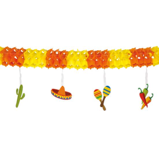 Guirnalda doble cara fiesta Mexicana 4 metros Guirnalda doble cara fiesta Mexicana 4 metros