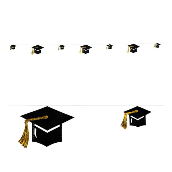 Guirnalda Gorro Decoración 4 m Guirnalda Gorro Decoración 4 m