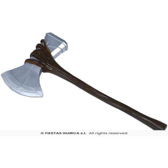 Hacha Vikinga de 61 cm - Accesorio de Fantasía para Disfraces Épicos Hacha Vikinga de 61 cm - Accesorio de Fantasía para Disfraces Épicos