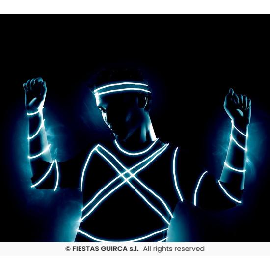 Hilo LED 5 Metros – Blanco y Azul Hilo LED 5 Metros – Blanco y Azul