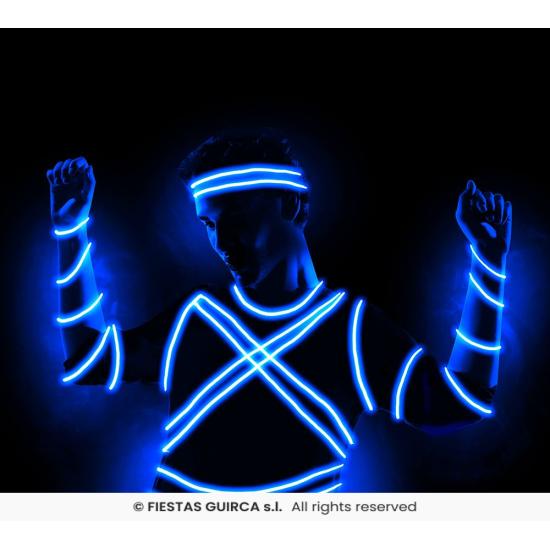 Hilo LED 5 Metros – Blanco y Azul Hilo LED 5 Metros – Blanco y Azul