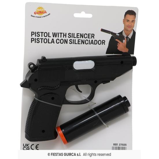 Pistola de Juguete con Silenciador (25 cm) Pistola de Juguete con Silenciador (25 cm)