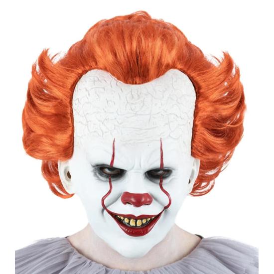 IT Capítulo 2, máscara de Pennywise, cabeza completa IT Capítulo 2, máscara de Pennywise, cabeza completa