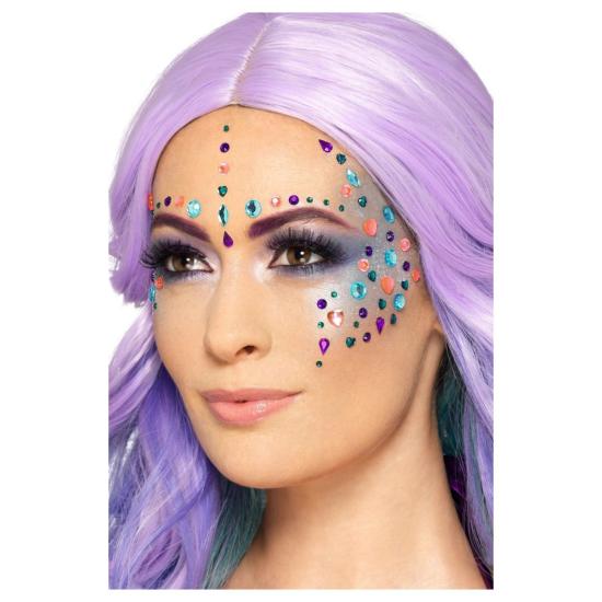 Joyas Faciales, Colores Surtidos, Pack de 100 Joyas Faciales, Colores Surtidos, Pack de 100