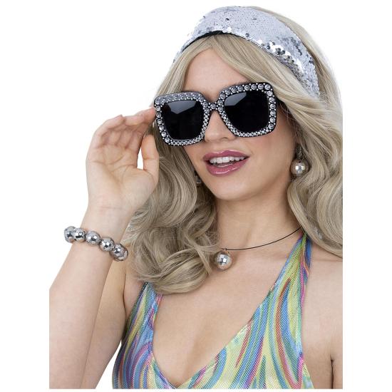 Kit de joyería con bola de discoteca de los años 70 Kit de joyería con bola de discoteca de los años 70