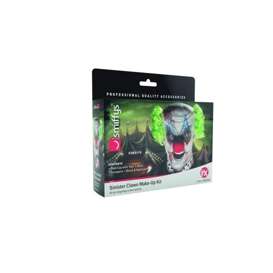 Kit de maquillaje de payaso siniestro Aqua Kit de maquillaje de payaso siniestro Aqua