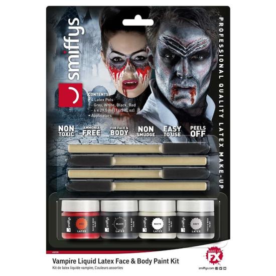 Kit de vampiro con látex líquido Kit de vampiro con látex líquido