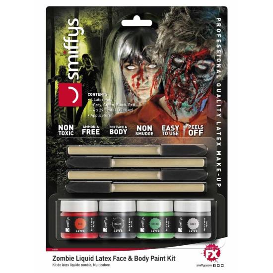 Kit  Zombi con Látex líquido FX Especial Kit  Zombi con Látex líquido FX Especial