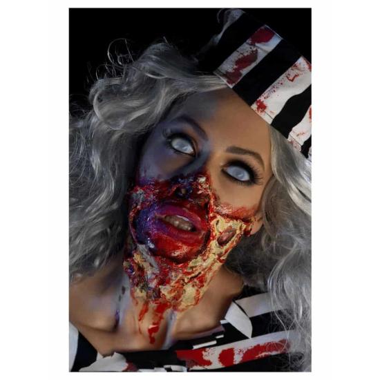 Kit zombi terrorífico con látex líquido Lujo Kit zombi terrorífico con látex líquido Lujo