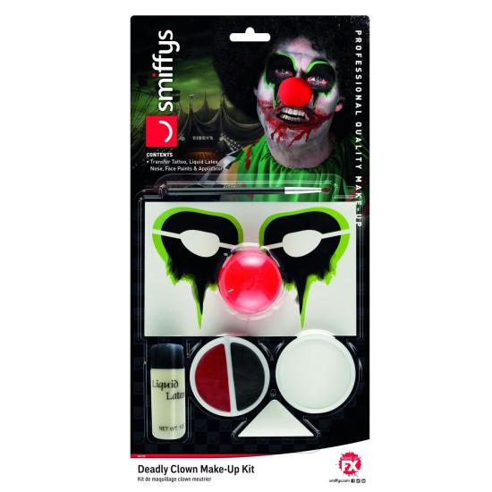 Kit de Maquillaje Payaso Asesino Kit de Maquillaje Payaso Asesino
