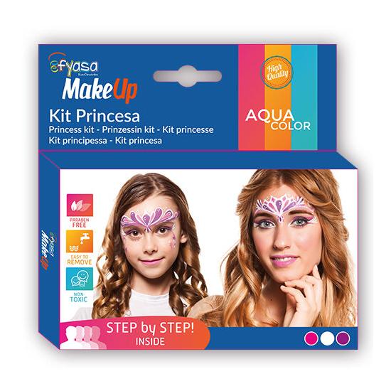 Kit princesa 3 colores al agua 3 x 2 gr Kit princesa 3 colores al agua 3 x 2 gr