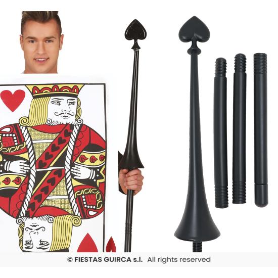 Lanza con Punta de Corazón 140 cm Lanza con Punta de Corazón 140 cm