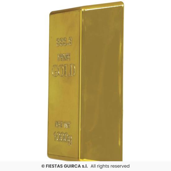 Lingote de Oro de Mentira (16x4.5 cm) Lingote de Oro de Mentira (16x4.5 cm)