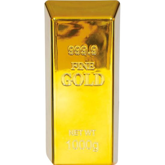 Lingote de Oro de Mentira (16x4.5 cm) Lingote de Oro de Mentira (16x4.5 cm)