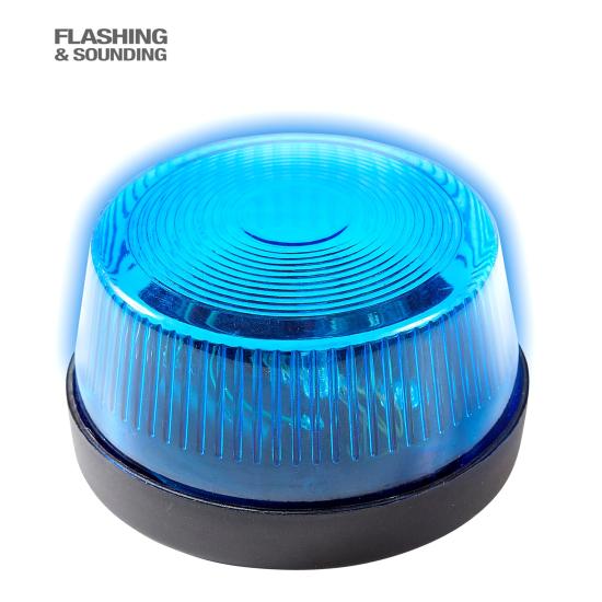 Luz parpadeante de sirena azul Luz parpadeante de sirena azul