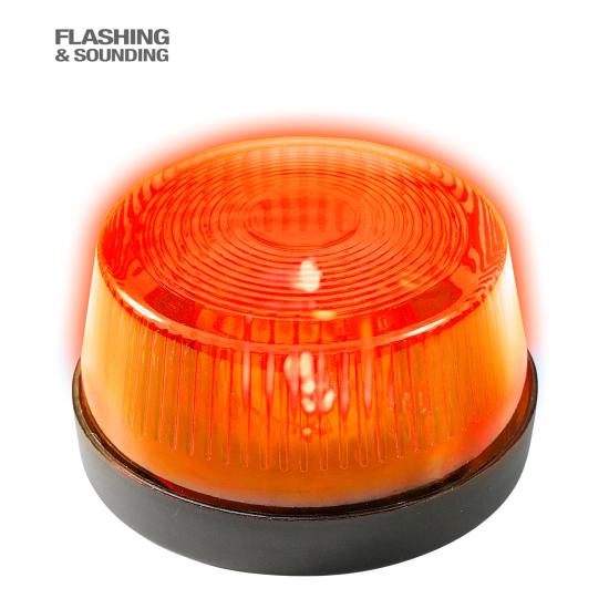 Luz parpadeante de sirena naranja Luz parpadeante de sirena naranja