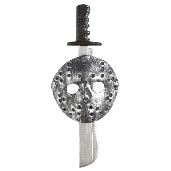 Machete Jason Viernes 13 con Máscara Machete Jason Viernes 13 con Máscara