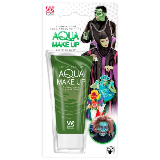 Maquillaje al Agua verde en tubo 30 ml Maquillaje al Agua verde en tubo 30 ml