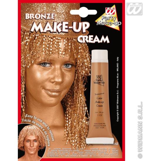 Maquillaje Color Bronce para disfraces. Maquillaje Color Bronce para disfraces.