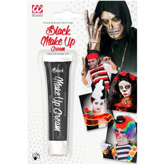 Maquillaje crema facial color  Negro Maquillaje crema facial color  Negro