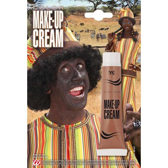 Maquillaje crema facial color marrón Maquillaje crema facial color marrón